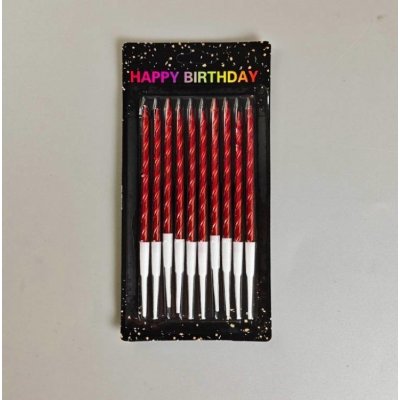 Dortisimo Svíčky spirálové červené – Sleviste.cz