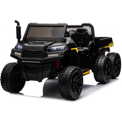 Mamido Farmer Truck 6x6 Elektrické autíčko černá – Zboží Dáma