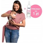 Boba šátek Classic Wrap Pink – Zboží Dáma