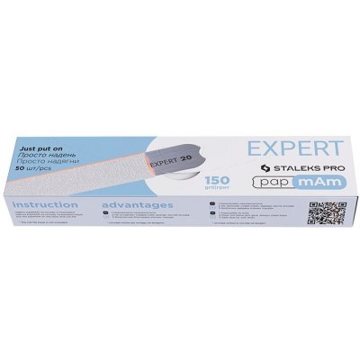 Staleks Pilník navl. Expert rovný 50 ks 150 – Zboží Dáma