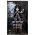 Mattel Monster High X Wednesday Addams ve školní uniformě HXJ04 – Zboží Dáma