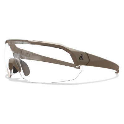 Balistické ochranné brýle Arc Light, Edge Tactical, skla čirá, rám pískový, VaporShield