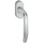 Hoppe Okenní klika Atlanta secustic F1 stříbrná /N10A, 7/32-42mm, M5x45 + M5x50, 45° – Hledejceny.cz