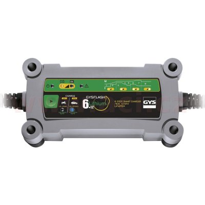 Nabíječka GYSFLASH 6.12 LITHIUM 6A, 12 V, 1-125 Ah, 4/6 A | Zboží Auto