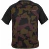 Avid Carp Tričko Distortion Camo Lite T-Shirt