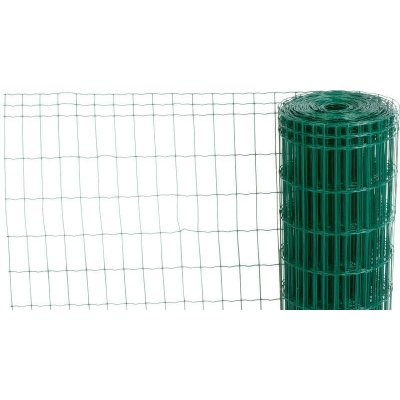 Pletivo EUROPLAST 1, 1500/100x50/2,20 mm, zelené, RAL 6005, Zn+PVC, ohradové, bal. 10 m – Zboží Mobilmania