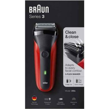 Braun Series 3 300s Red