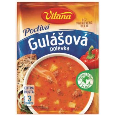 Vitana Poctivá Gulášová polévka 97 g – Sleviste.cz