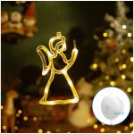 Aigostar LED Vánoční dekorace LED/3xAAA andílek 21cm B10303K5V – Hledejceny.cz