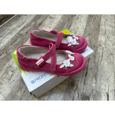 Protetika dívčí baleríny VIVIEN fuxia růžová – Sleviste.cz