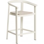 Kave Home zahradní barová židle s výpletem Erice 65 cm Krémová – Hledejceny.cz