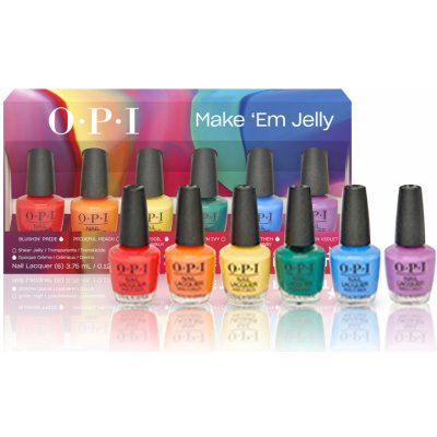 OPI Nail Lacquer Summer25 Mini 6 × 3,75 ml – Zboží Dáma