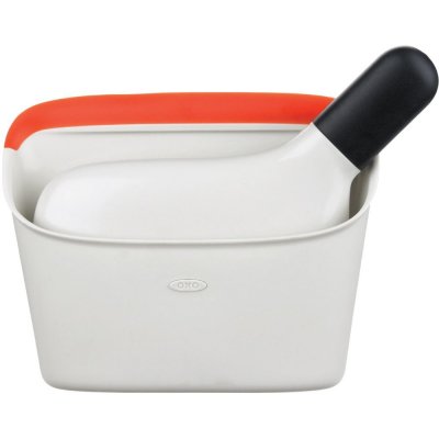 Oxo Sada lopatky a smetáčku GOOD GRIPS 19 cm bílá plast – Zboží Dáma