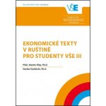 Ekonomické texty v ruštině pro studenty VŠE III. - Martin Filip – Sleviste.cz