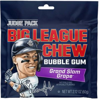 Big League Grand Slam trhaná žvýkačka s hroznovou příchutí 60 g – Zbozi.Blesk.cz