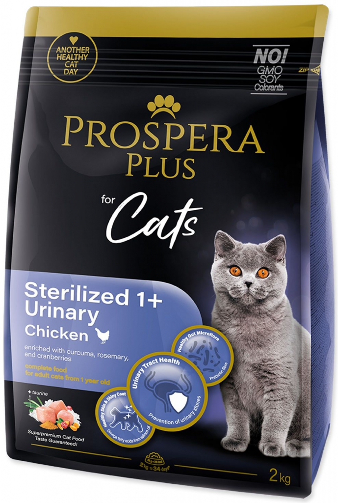 Prospera Plus Sterilized 1+ Chicken Urinary 2 kg