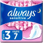 Always Ultra Night Sensitive 7 ks – Zboží Dáma
