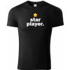Dětské tričko Brawl Stars dětské tričko Star Player - černé