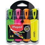 Maped Fluo Peps classic 4 ks – Hledejceny.cz
