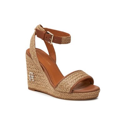 Tommy Hilfiger Espadrilky Th Rope High Wedge Sandal FW0FW07926 Béžová – Zbozi.Blesk.cz