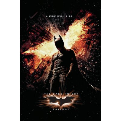 Umělecký tisk The Dark Knight Trilogy - A Fire Will Rise, (26.7 x 40 cm) – Hledejceny.cz