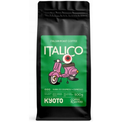 Kyoto Italico Espresso zrnková 250 g – Hledejceny.cz