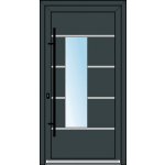 OknaDvereNaMiru.cz Vchodové dveře INOX 1473 bílá 100 x 200 cm – Hledejceny.cz