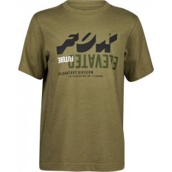 Fox Yth Elevated Ss Tee Olive Green YL