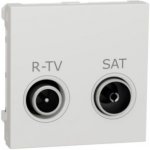 Schneider Electric Unica TV-R/SAT konc. 5,5dB bílá – Hledejceny.cz