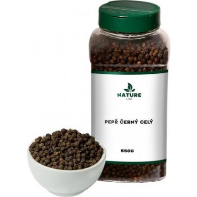 Nature line Pepř černý celý 550 g – Zboží Mobilmania