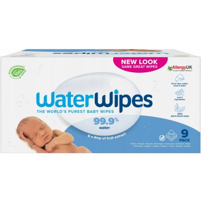 WaterWipes Vlhčené ubrousky Organic 99,9% vody pro děti 720 ks – Zboží Dáma