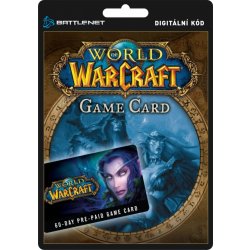 World of Warcraft dárková karta 60 dní
