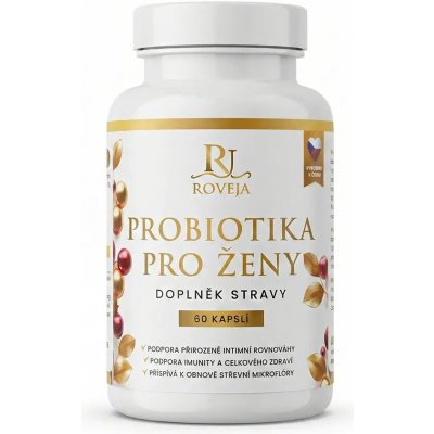 Roveja Probiotika pro ženy 60 kapslí – Hledejceny.cz