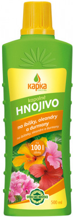 Nohelgarden Hnojivo KAPKA na ibišky, oleandry a durmany 500 ml