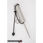 Davies Caddy Nerezový držák deštník pro golfové vozíky DaviesCaddy Compact Brush Silver Matt – Sleviste.cz