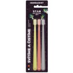 HERBADENT STAR Zubní kartáčky s velmi jemnými vlákny 3 ks – Hledejceny.cz