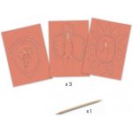 Djeco Seškrabávací obrázky Angels – Zboží Dáma