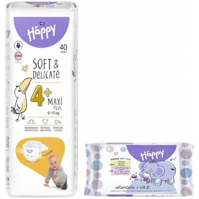 Bella Happy Maxi Plus 4+ 9-15 kg 40 ks