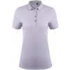 Dámská Trička Kjus Women Ella Structure Polo L/40 Alloy White