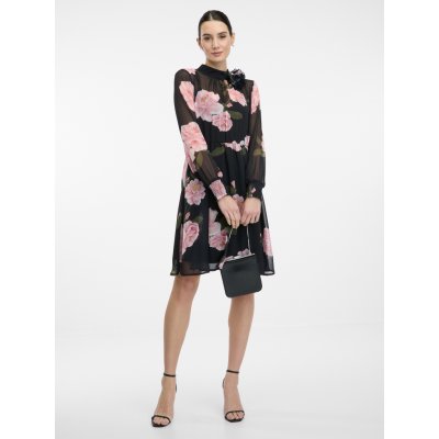 Orsay květinové šaty černá – Zboží Mobilmania