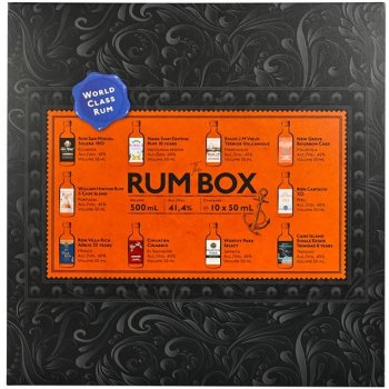 1423 Aps The Rum Box Blue Edition 41,4% 10 x 0,05 l (set)