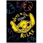 CoolPack Školní sešit 464 Stitch Black A4 linkovaný – Sleviste.cz