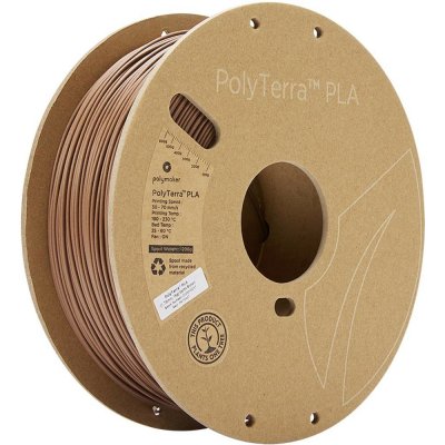Polymaker 70907 PolyTerra PLA 1.75 mm 1 kg zemina matná 1 ks – Zboží Živě