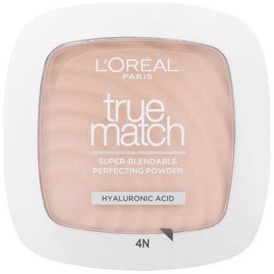 L'Oréal Paris True Match jemný pudr pro přirozený vzhled 4.N Neutral 9 g – Zboží Dáma