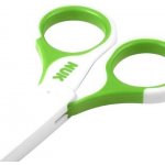 Nuk dětské zdravotní nůžky s krytem zelená – Zboží Dáma