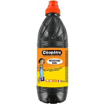 CLEOPATRE Prstová barva tempera NEFERTARI BABY 1 Kg Černá – Sleviste.cz