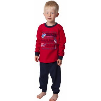 Calvi chlapecké pyžamo 18-323 červené