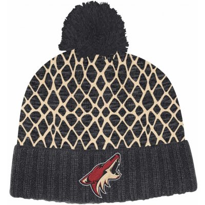 Adidas Pánská zimní čepice Arizona Coyotes NHL 2019 20 Goal Net Pudelmütze – Hledejceny.cz