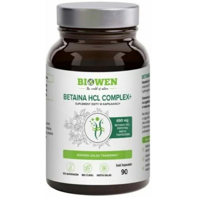 Biowen Betaine HCL Complex+ 90 kapslí – Hledejceny.cz