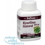 MedPharma Kyselina listová 800mcg 107 tablet – Hledejceny.cz